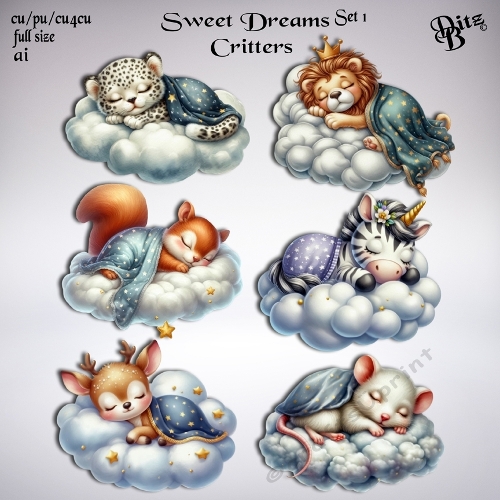 Sweet Dreams Critters Set 1