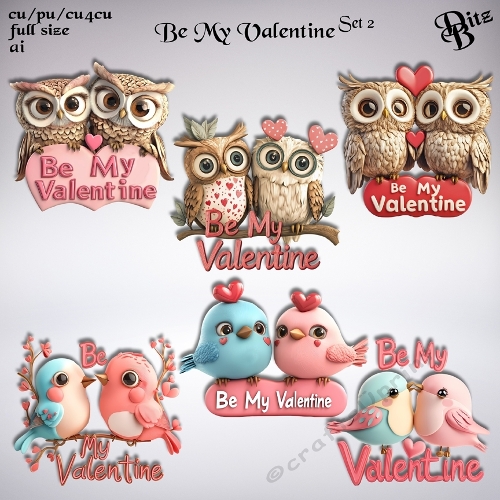 Be My Valentine Set 2