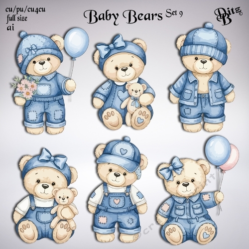 Baby Bears Set 9