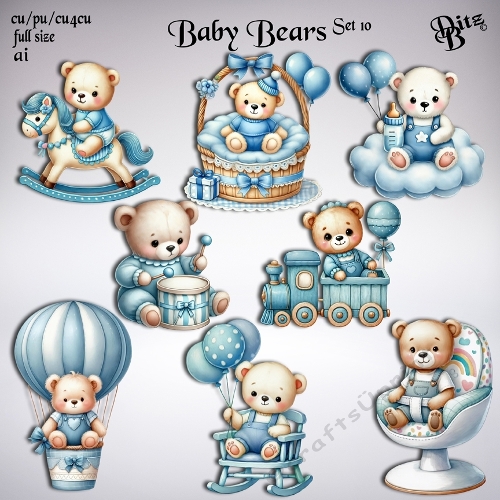 Baby Bears Set 10