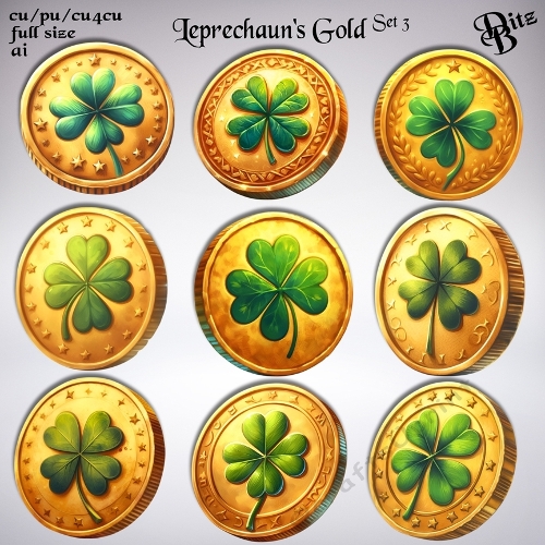 Leprechauns Gold Set 3