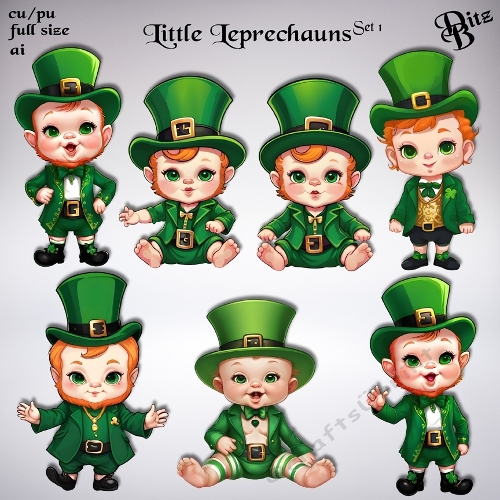 Little Leprechauns Set 1