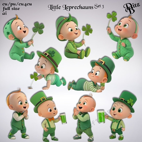 Little Leprechauns Set 3