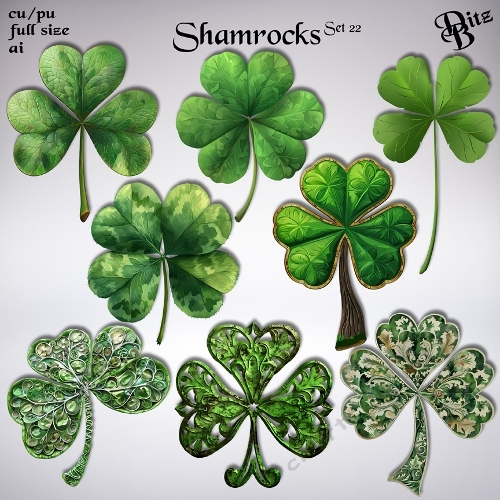 Shamrocks Set 22