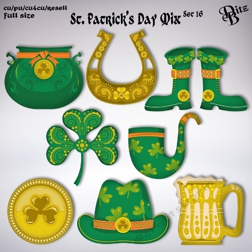 St. Patricks Day Mix Set 16