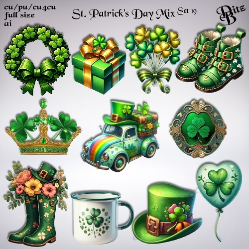 St. Patricks Day Mix Set 19