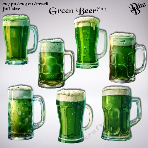 Green Beer Set 4