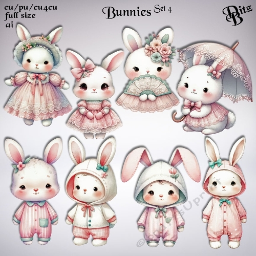 Bunnies Set 4
