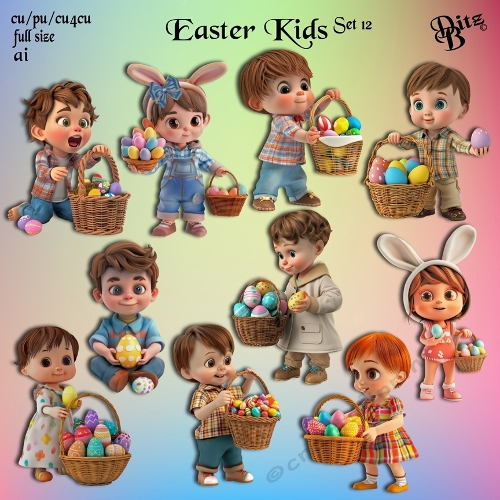 Easter Kids Set 12