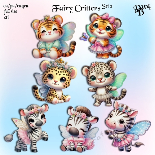 Fairy Critters Set 2