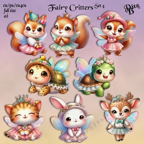 Fairy Critters Set 4