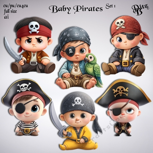 Baby Pirates Set 1
