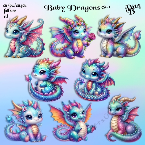 Baby Dragons Set 1