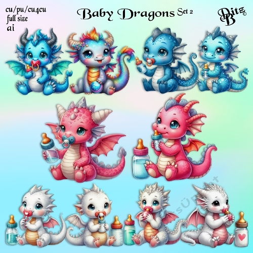 Baby Dragons Set 2