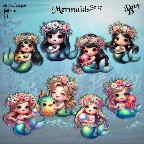 Mermaids Set 27