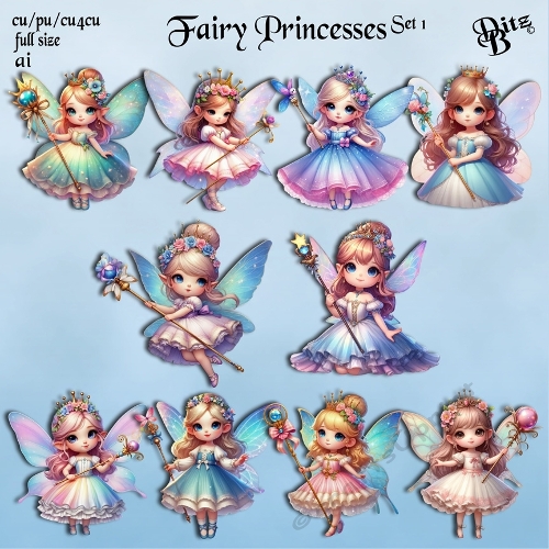 Fairy Princesses Set 1