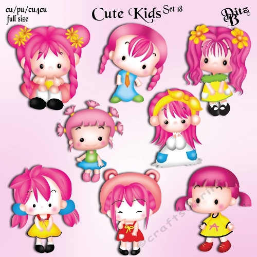 Cute Kids Set 18