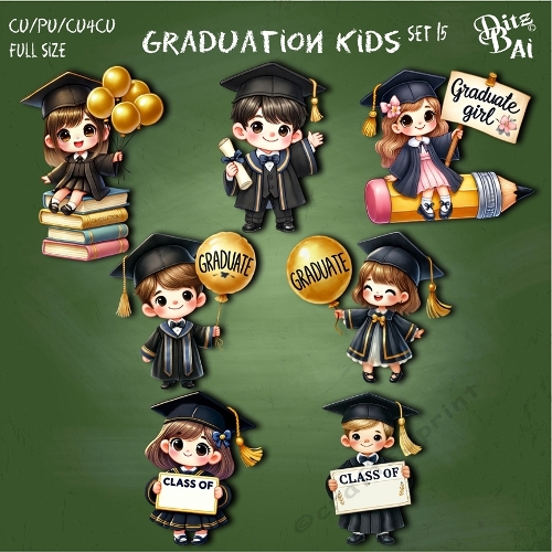 Graduation Kids Set 15
