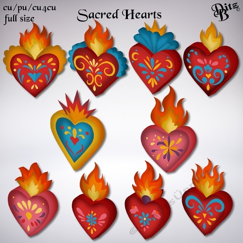 Sacred Hearts Set 15