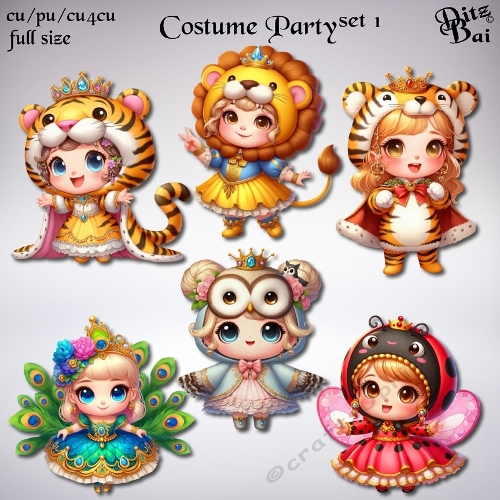 Costume Party Set 1 