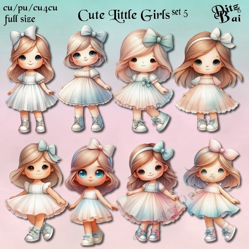 Cute Little Girls Set 5