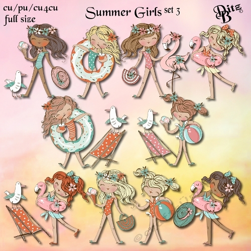 Summer Girls Set 3