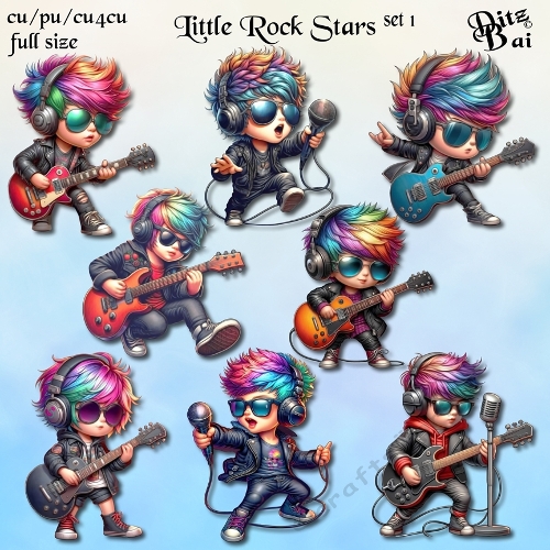Little Rock Stars Set 1