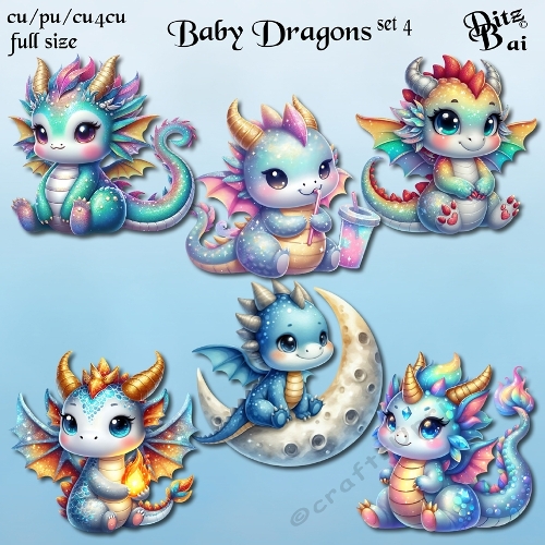 Baby Dragons Set 4