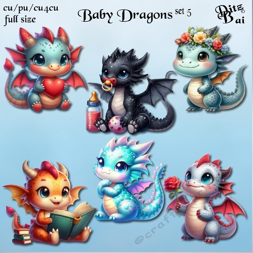 Baby Dragons Set 5