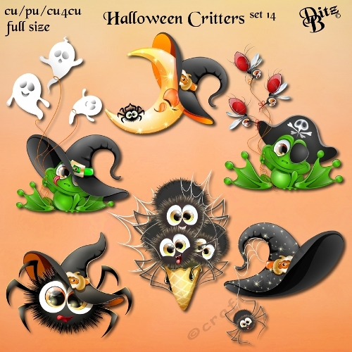 Halloween Critters Set 14