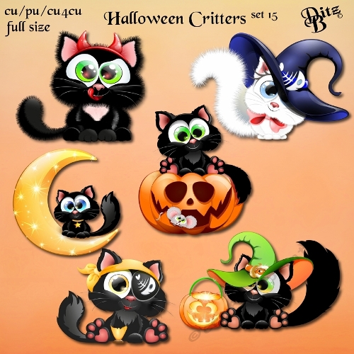 Halloween Critters Set 15