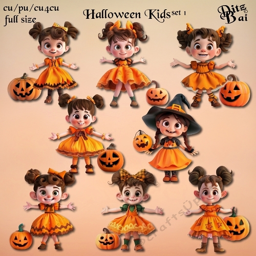 Halloween Kids Set 1
