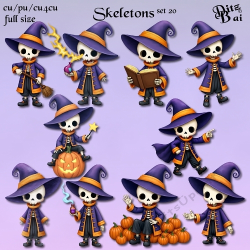 Skeletons Set 20
