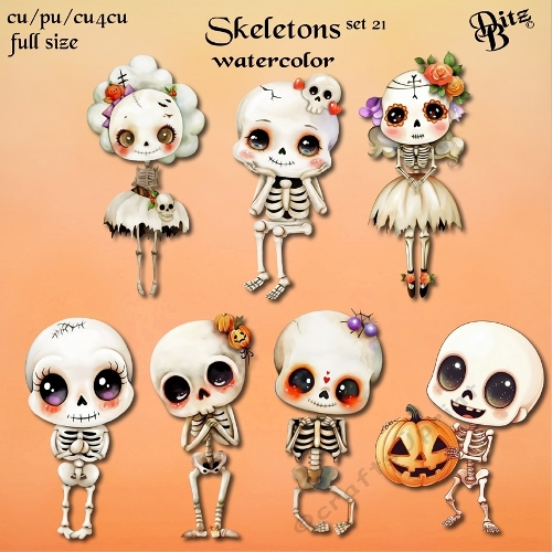 Skeletons Set 21