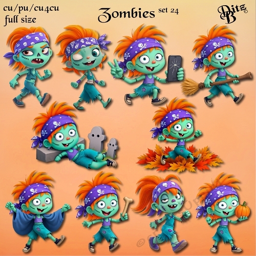 Zombies Set 24