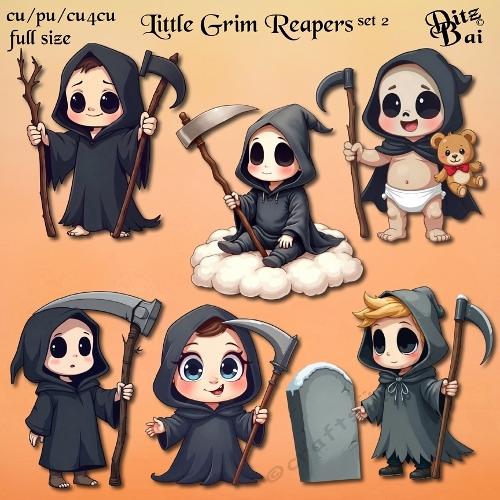 Little Grim Reapers Set 2
