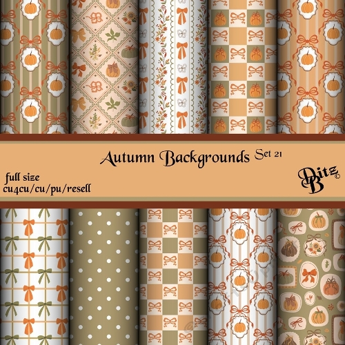 Autumn Backgrounds Set 21