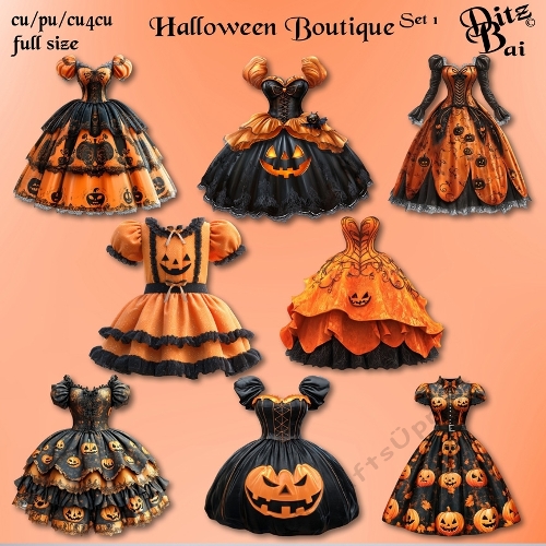 Halloween Boutique Set 1