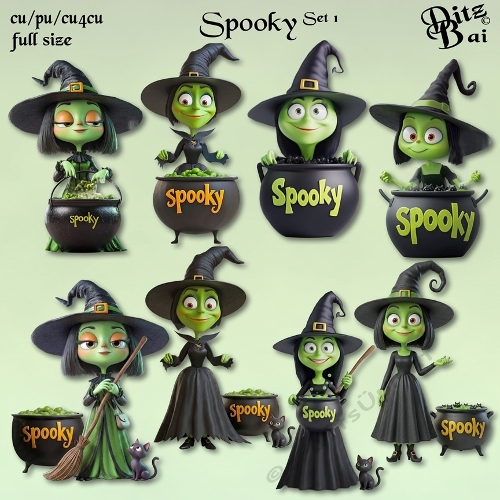 Spooky Set 1