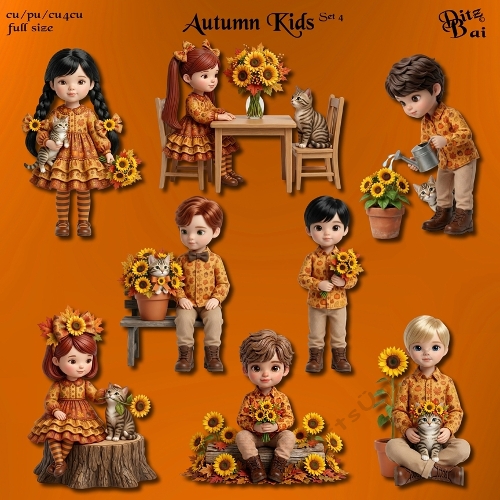 Autumn Kids Set 4
