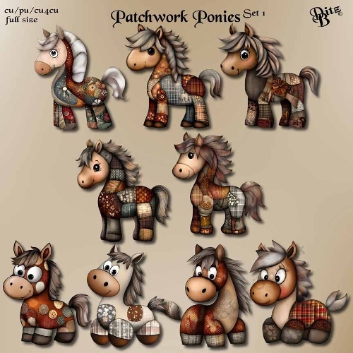Patchwork Ponies Set 1