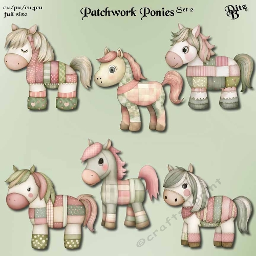 Patchwork Ponies Set 2