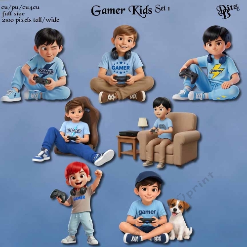 Gamer Kids Set 1