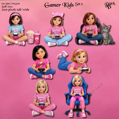 Gamer Kids Set 2 