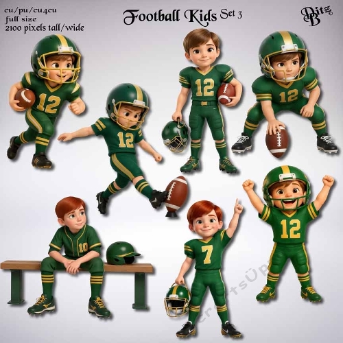 Football Kids Set 3