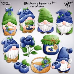 Blueberry Gnomes Set 2