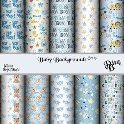 Baby Backgrounds Set 15