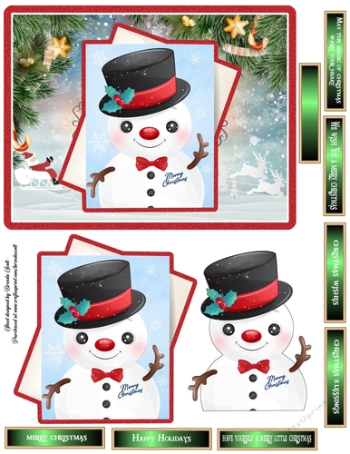 Fun Christmas Snowman
