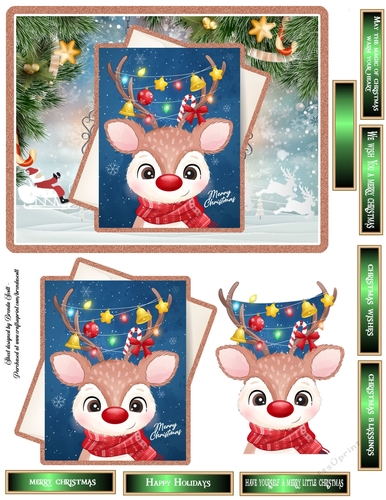 Fun Christmas Reindeer