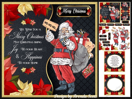 Santa Wishing You A Great Holiday